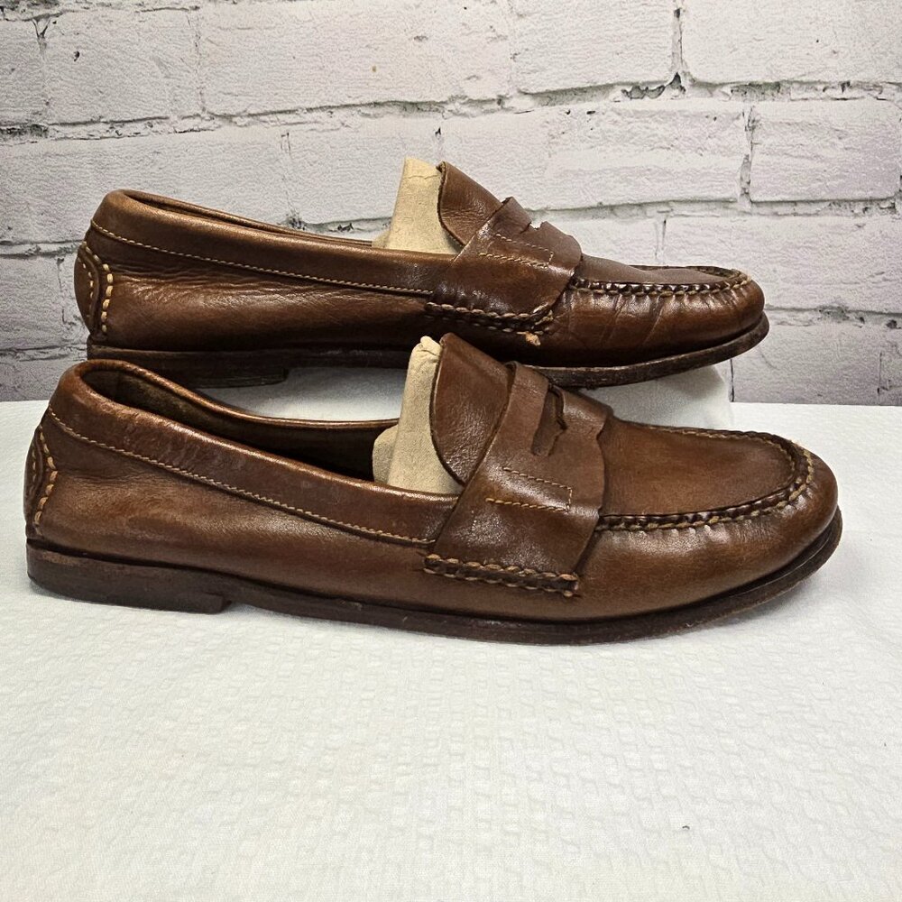 Cole Haan Brown Leather Loafers